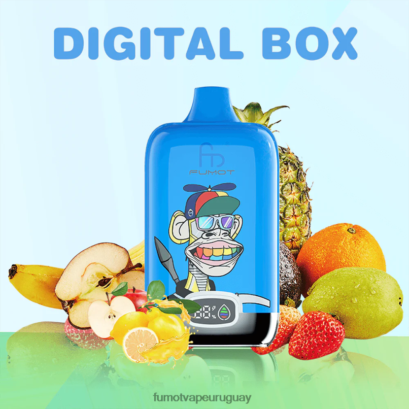 Fumot Digital Box arándano cereza arándano 12000 cápsulas de vapeo desechables - 20 ml (1 pieza) T2JJRR118 Fumot vape