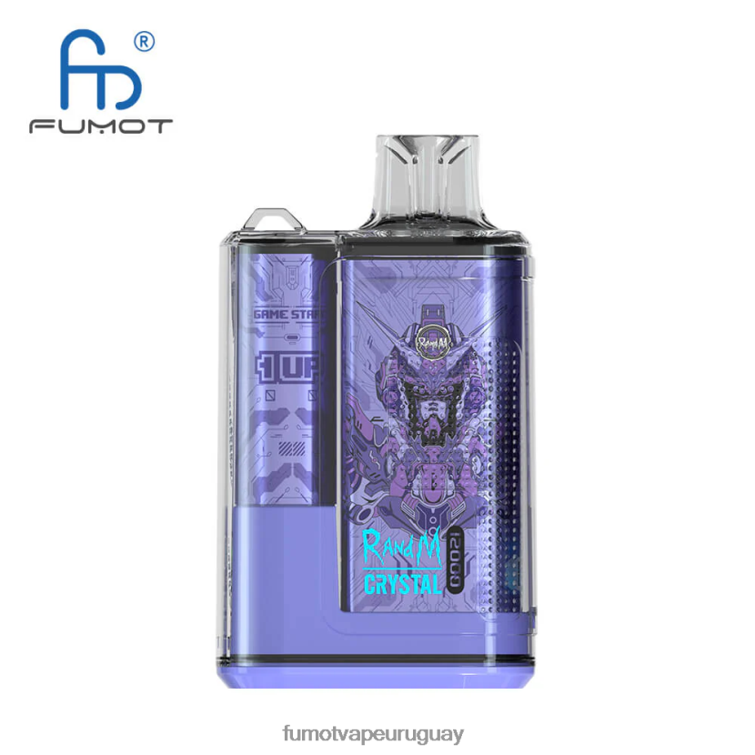 Fumot Crystal áloe uva Caja de vapeo desechable 12000 - 20ml (1 pieza) T2JJRR252 Fumot vape review