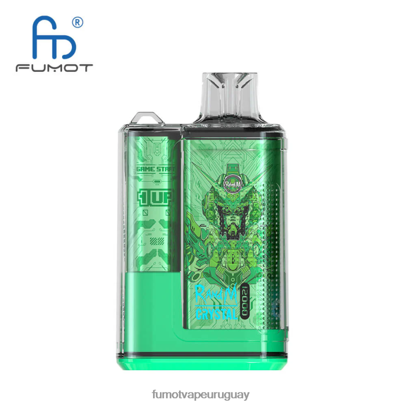 Fumot Crystal áloe uva Caja de vapeo desechable 12000 - 20ml (1 pieza) T2JJRR252 Fumot vape review