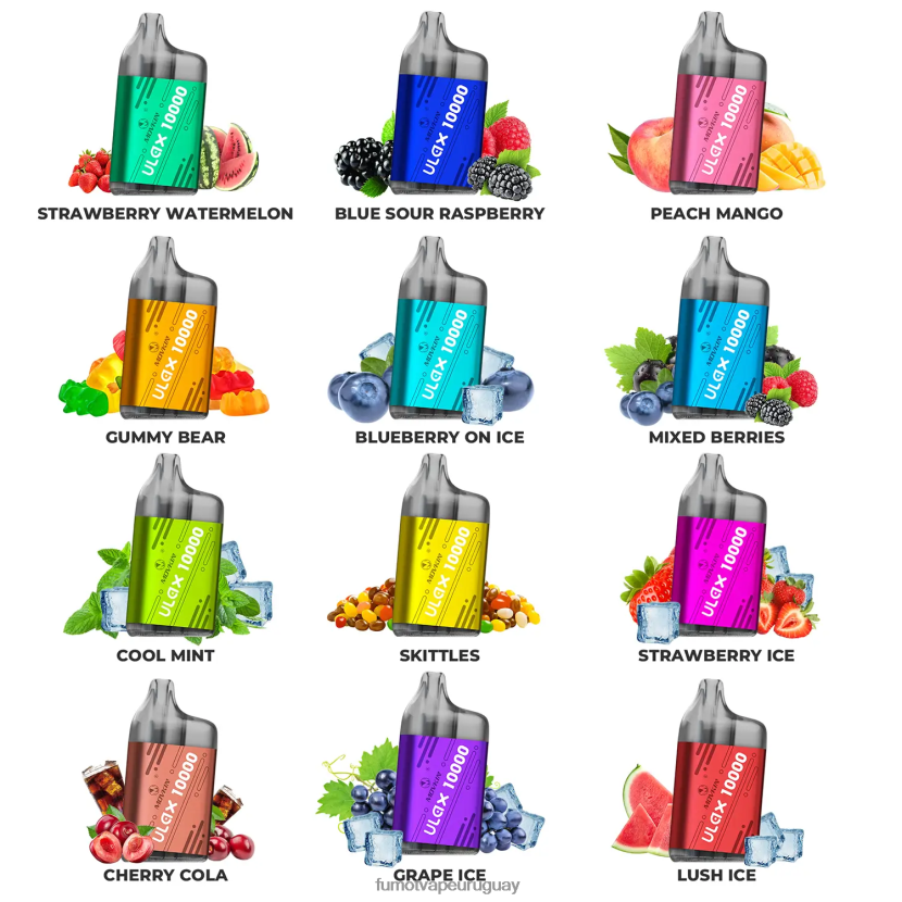 Fumot Movkin Ulax arándano en hielo 10000 cápsulas de vapeo desechables - 12 ml (1 pieza) T2JJRR305 Fumot discount code