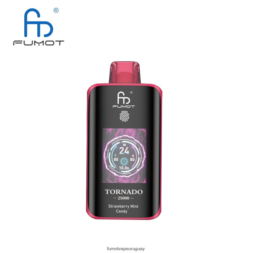 Fumot Discount Code - Fumot Tornado 25000 vaporizadores desechables caramelo de menta y fresa 6NB2PF15