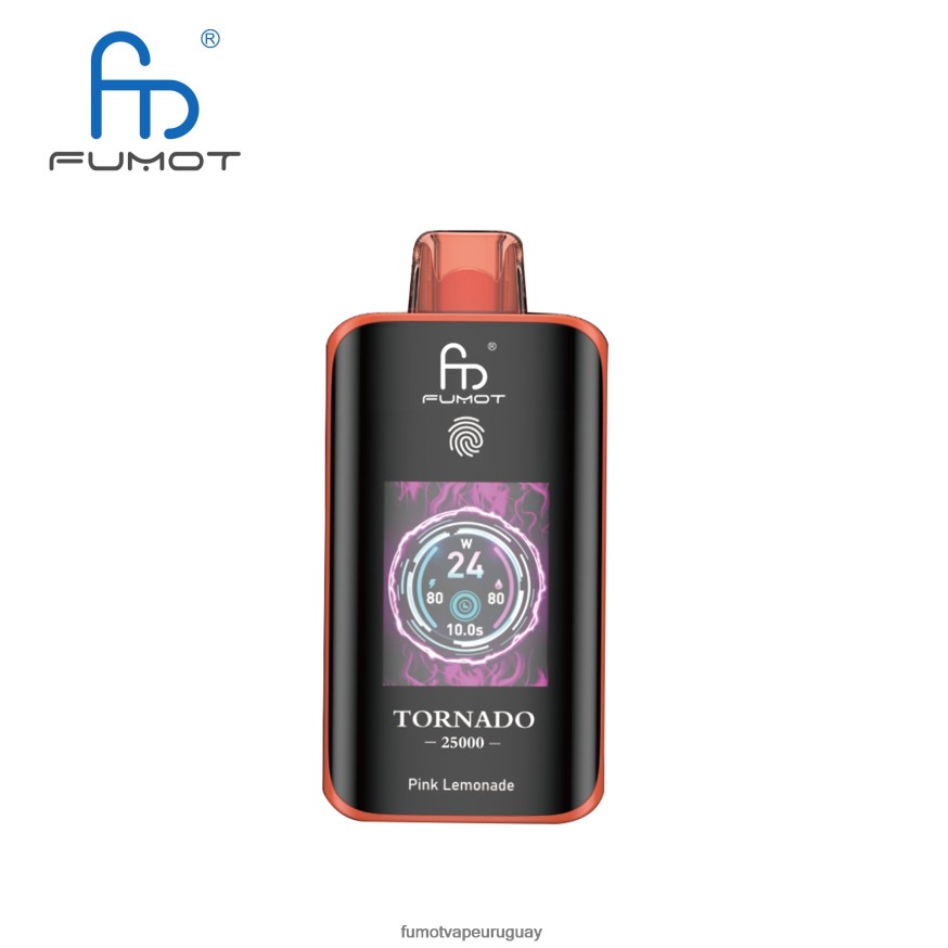 Fumot Vape Uruguay - Fumot Tornado 25000 vaporizadores desechables limonada rosa 6NB2PF10