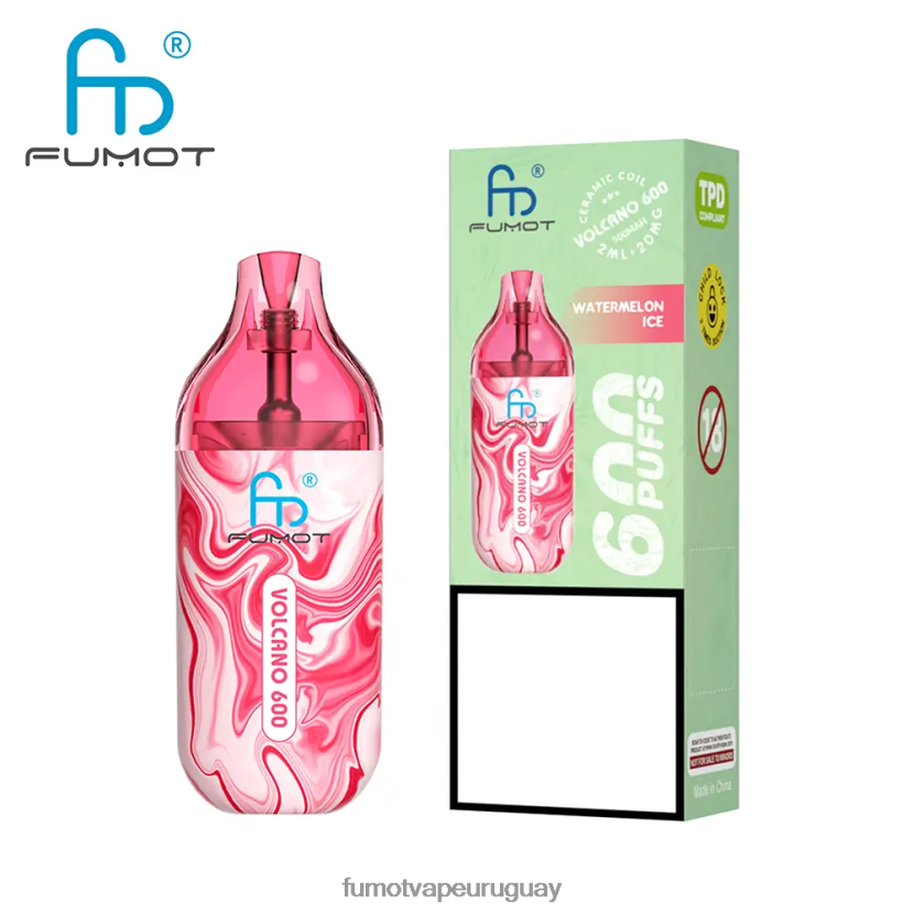 Fumot Volcano vimto Vape desechable compatible con 600 tpd - 2 ml (juego de 3 piezas) T2JJRR295 Fumot discount code
