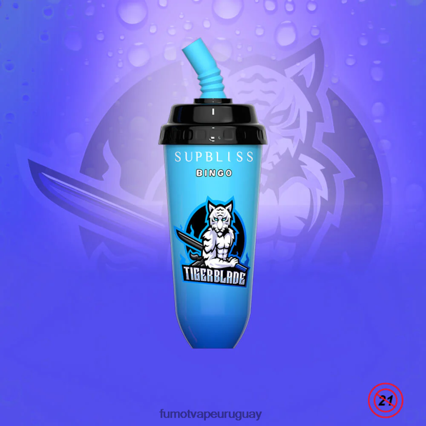 Fumot Supbliss Bingo cereza azul Dispositivo de vapeo desechable 8000 - 16 ml (1 pieza) T2JJRR394 Fumot factory