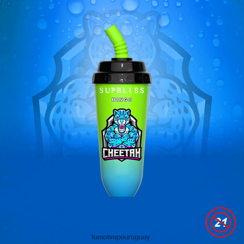 Fumot Supbliss Bingo cereza azul Dispositivo de vapeo desechable 8000 - 16 ml (1 pieza) T2JJRR394 Fumot factory