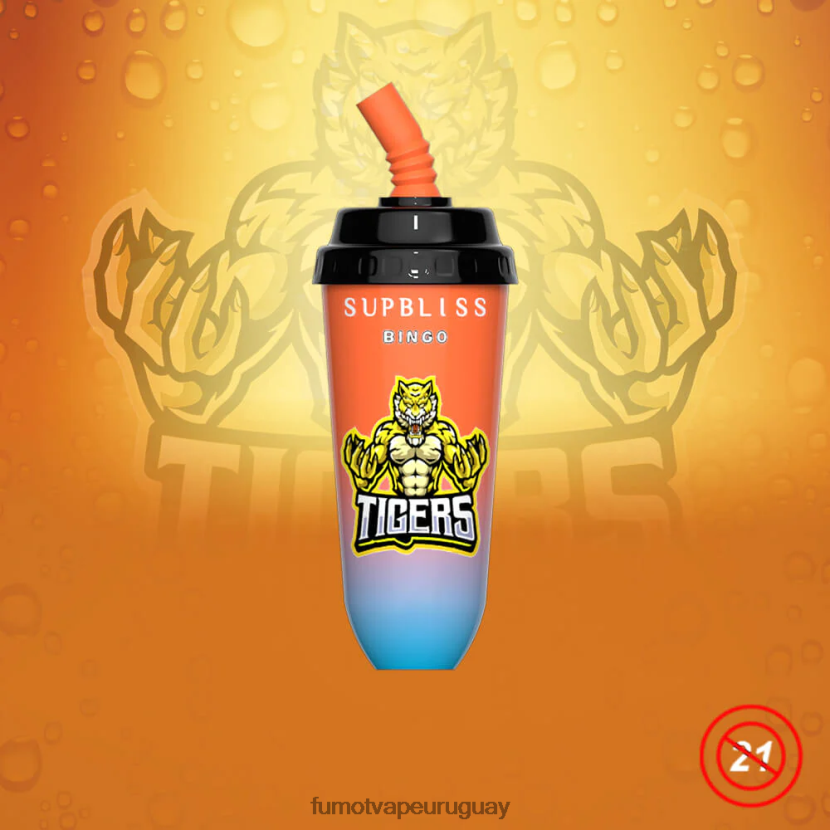 Fumot Supbliss Bingo mango durazno Dispositivo de vapeo desechable 8000 de 16 ml (1 pieza) T2JJRR404 Fumot factory