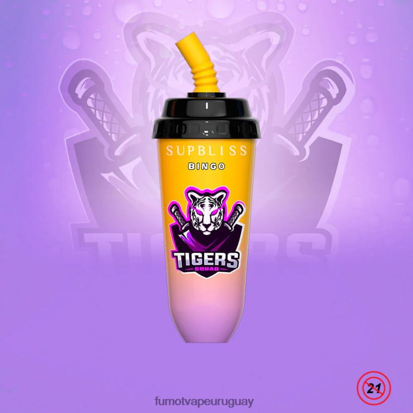 Fumot Supbliss Bingo mango durazno Dispositivo de vapeo desechable 8000 de 16 ml (1 pieza) T2JJRR404 Fumot factory