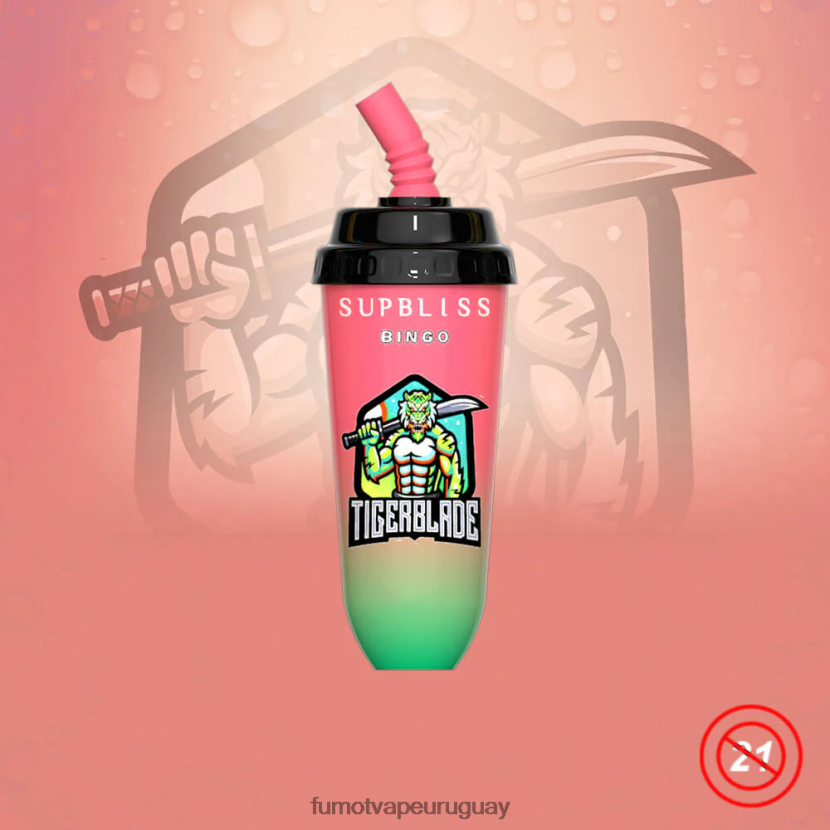 Fumot Supbliss Bingo mango durazno Dispositivo de vapeo desechable 8000 de 16 ml (1 pieza) T2JJRR404 Fumot factory