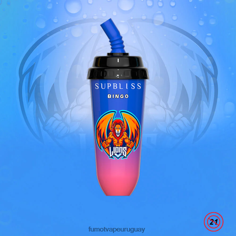 Fumot Supbliss Bingo mango durazno Dispositivo de vapeo desechable 8000 de 16 ml (1 pieza) T2JJRR404 Fumot factory