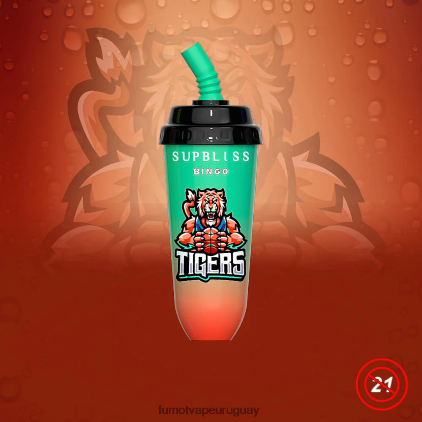 Fumot Supbliss Bingo mango durazno Dispositivo de vapeo desechable 8000 de 16 ml (1 pieza) T2JJRR404 Fumot factory