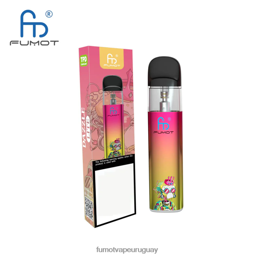 Fumot Dazzle Lite verde-morado kit de vapeo vacío compatible con tpd (1 pieza) T2JJRR551 Fumot vape precio