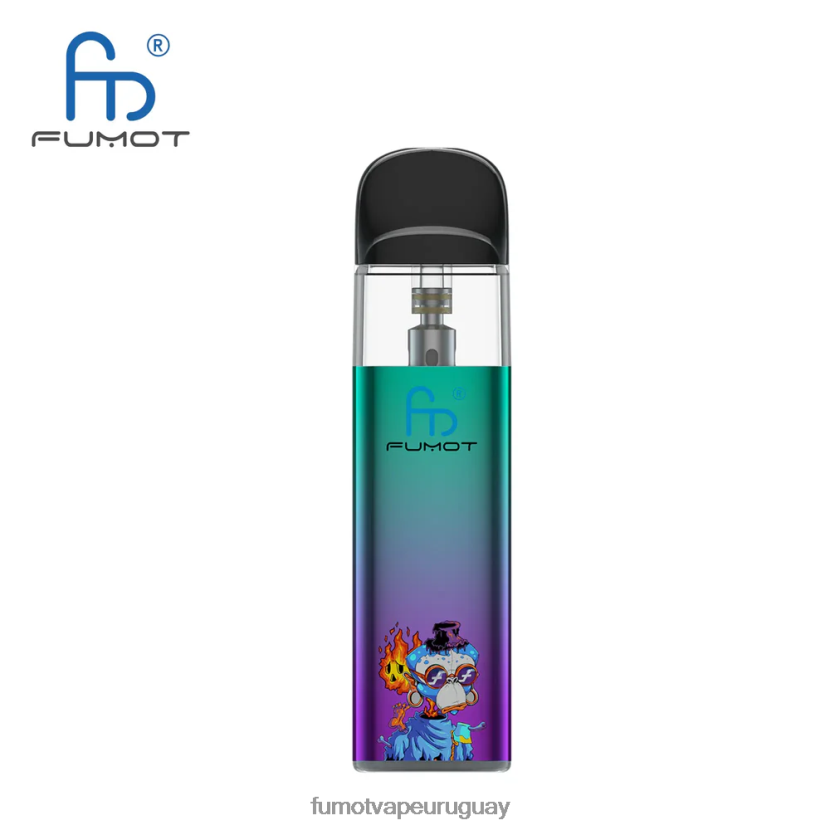 Fumot Dazzle Lite verde-morado kit de vapeo vacío compatible con tpd (1 pieza) T2JJRR551 Fumot vape precio