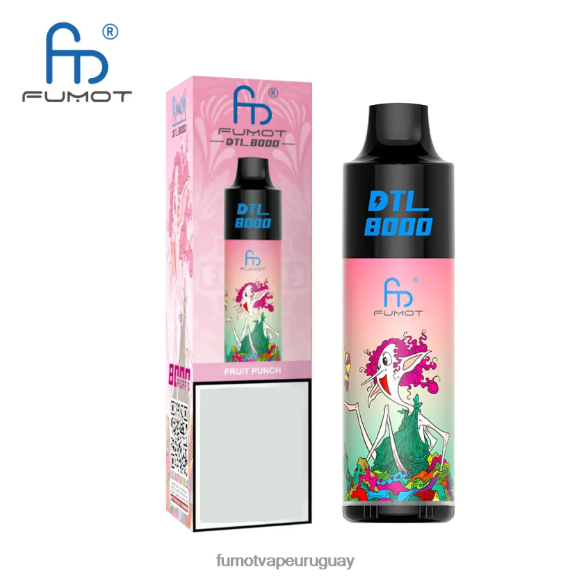 Fumot DTL áloe uva Pluma vaporizador desechable 8000 - 16 ml (1 pieza) T2JJRR413 vaporizador Fumot