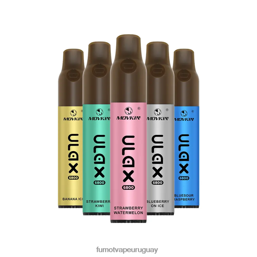 Fumot Movkin Ulax sandia fresa Vape desechable 6800, bobina de cerámica - 8 ml (1 pieza) T2JJRR329 Fumot vape sabores