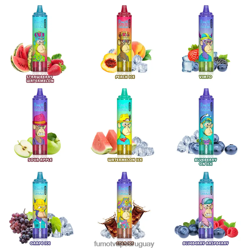 Fumot Tornado arándano cereza arándano 15000 vaporizador desechable 25ml (1 pieza) T2JJRR163 vaporizador Fumot