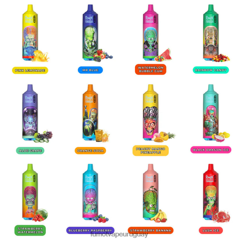 Fumot Tornado áloe uva Pluma vaporizador desechable 9000 - 18 ml (1 pieza) T2JJRR12 Fumot vape review
