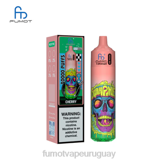 Fumot Vape Review - Fumot Tornado música de 30k cereza DLL87