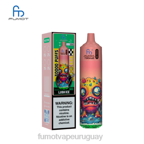 Fumot Vape Review - Fumot Tornado música de 30k hielo exuberante DLL817