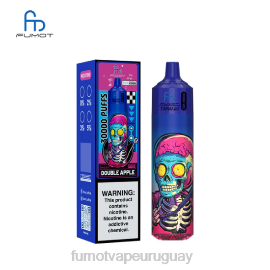 Fumot Vape Uruguay - Fumot Tornado música de 30k manzana doble DLL811