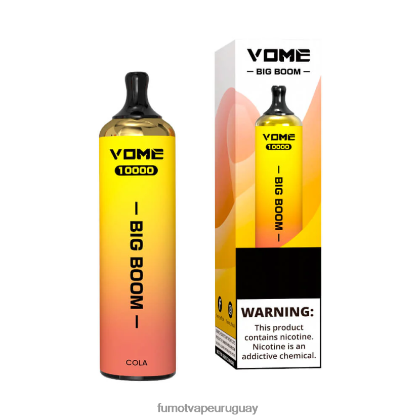 Fumot Vome Big Boom Toro rojo bolígrafo vapeador desechable 10000 - 20ml (1 pieza) T2JJRR444 Fumot factory