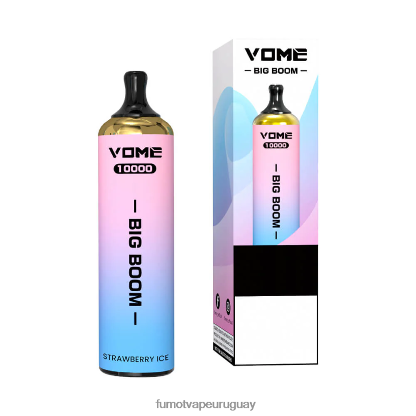 Fumot Vome Big Boom Toro rojo bolígrafo vapeador desechable 10000 - 20ml (1 pieza) T2JJRR444 Fumot factory