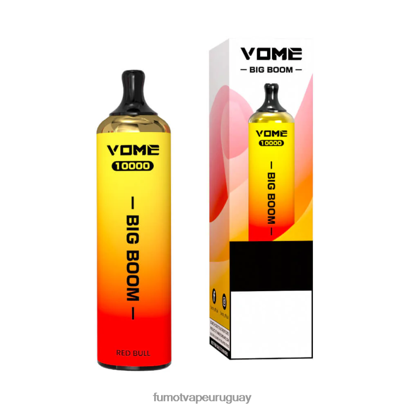 Fumot Vome Big Boom Toro rojo bolígrafo vapeador desechable 10000 - 20ml (1 pieza) T2JJRR444 Fumot factory